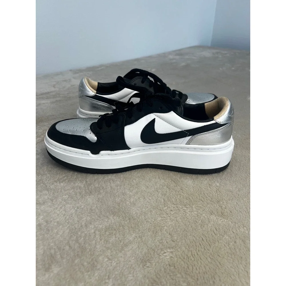 Nike Air Jordan 1 Elevate Low SE Silver Toe Women's 12 Men's 10.5 DQ8561-001